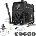 Produktbild: STAHLWERK Plasmaschneider CUT 60 P Digital – Plasmaschneidgerät mit 60 A, Schneidleistung bis 20 mm, Inverter Plasma Cutter mit HF-Pilotzündung