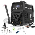 Produktbild: STAHLWERK Plasmaschneider CUT 60 P Digital – Plasmaschneidgerät mit 60 A, Schneidleistung bis 20 mm, Inverter Plasma Cutter mit HF-Pilotzündung, THC-Schnittstelle für CNC-Höhenregelung