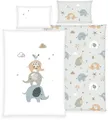 Produktbild: Baby Best Babybettwäsche babybest Elephants, Renforcé, 2 teilig, mit liebevollem Motiv