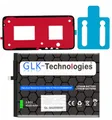 Produktbild: High Power Ersatzakku kompatibel mit Huawei P40 Lite HB486586ECW | Original GLK-Technologies® Battery | accu | 4500 mAh Akku | inklusive Klebestreifen