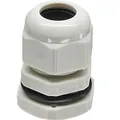 Produktbild: InLine® 44011 Kabeldurchführung PG 9 Nylon IP68 4-8mm, grau, 10 Stück