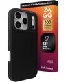 Produktbild: ZAGG Manhattan Snap-Handyhülle für iPhone 17 Pro, Schwarz, Fallschutz (4 m), weiches Silikon, schlank und leicht, Glatte Oberfläche und Rutschfester Griff, MagSafe-kompatibel