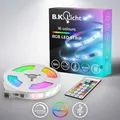 Produktbild: 5m LED Strip Magic RGB Band Musiksensor Lichtstreifen selbstklebend Farbwechsel