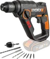 Produktbild: WORX WX390.9 Bohrhammer 20V SDS-plus 1,2J ohne Akku & Ladegerät