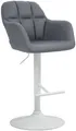 Produktbild: CLP Barhocker Natoma Kunstleder, mit Fußstütze höhenverstellbar
