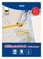 Produktbild: Millimeter-Block, DIN A4, 20 Blatt weiß