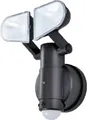 Produktbild: Schwaiger LED 2-fach Sensorleuchte 400 Lumen schwarz