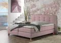 Produktbild: Home affaire Boxspringbett Cecina, in 5 Breiten, 3 Ausführungen, 2 Härtegrade, Knopfheftung, Topper