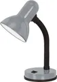 Produktbild: EGLO Tischlampe Basic 1, 1 flammige Tischleuchte, Schreibtischlampe aus Stahl und Kunststoff, Farbe: Silber, Fassung: E27