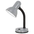 Produktbild: Tischleuchte H30cm Silber E27 Tischlampe Leseleuchte Retro Wandleseleuchte