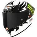 Produktbild: Suomy S1-XR GP Pecco Bagnaia Monster Mugello Replica 2024, Integ - Weiß/Schwarz/Grün - L
