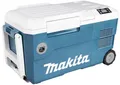 Produktbild: Makita Akku-Kühlbox & Heizbox EEK: E (A - G) Kompressor 12 V/DC, 18 V/DC, 24 V/DC, 100 V/AC, 240 V/AC Türkis, Weiß 20 l -18 °C