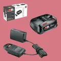 Produktbild: Bosch Akku 18V 2,5Ah + Ladegerät Starter Set Power For All AL18V-20