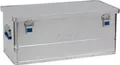 Produktbild: Aluminiumbox Alutec Basic, Materialstärke 0,8 mm, stapelbar, mit 1,5 mm Deckel, 80 l Volumen 138353
