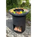 Produktbild: Buschbeck - Feuerschale Sioux Grillfass Grillofen Grilltonne Feuerfass Fass