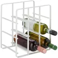 Produktbild: Relaxdays Weinregal, Weiß, Metall, 27.5x30x20 cm, Wohnzimmer, Regale, Weinregale