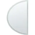 Produktbild: Beliani - Led-spiegel Zum Aufhängen Ø 80 Cm Halbrund Modern Badezimmer Schlafzimmer Wandmontage