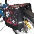 Produktbild: Kinder-Fahrradtasche JOY Satteltasche Gepäckträgertasche Fahrradtasche 2x5 Liter - passt auf 14