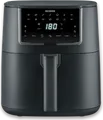 Produktbild: Severin Heißluftfritteuse FR 2462 | 7l Fassungsvermögen | 1.700 Watt | 11 Programme | Touch-Bedienung | Timer | Schwarz