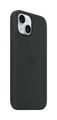 Produktbild: Silikon Case mit MagSafe Cover für Apple iPhone 15 (Schwarz)