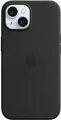 Produktbild: Apple Silikon Case mit MagSafe für Apple iPhone 15, schwarz MXPD3ZM/A