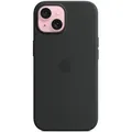 Produktbild: APPLE Silikon Case mit MagSafe für iPhone 15 schwarz