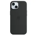 Produktbild: Apple iPhone 15 Silikon Case mit MagSafe – Schwarz ​​​​​​​