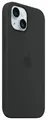 Produktbild: Apple Silikon Case mit MagSafe Cover für Apple iPhone 15  Schwarz