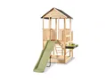 Produktbild: EXIT TOYS Panorama Holzspielhaus mit Rutsche (Matschküche und Sandkasten)