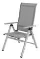 Produktbild: MWH Klappsessel WIDOO silber Aluminium Textilene Klappstuhl Gartenstuhl
