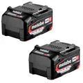 Produktbild: Metabo Ersatzakku SET 18 Volt 2x 4,0 Ah Li-Ion Akkupack Schiebeakku CAS Mafell