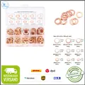 Produktbild: Kupferdichtungsringe Set | M5-M14 | Flachdichtung für Schrauben