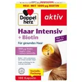 Produktbild: DOPPELHERZ Haar Intensiv+Biotin Kapseln 100 St. PZN 16849737
