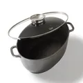 Produktbild: STONELINE Gourmet Bräter mit Deckel Induktion Oval 39x26 cm, 8,5 L