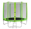 Produktbild: SixBros. SixJump 2,45 M Gartentrampolin Grün Trampolin Komplettset TG245/1611