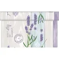 Produktbild: Sovie HOME Tischläufer Lavinia aus Linclass® Airlaid 40 cm x 4,80 m, 1 Stück - Lavendel Rustikal Frühling Schmetterling