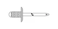Produktbild: GESIPA Blindniet PolyGrip® Nietschaft d x l 4,8 x 10 mm K16 Aluminium / Stahl...