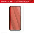 Produktbild: Displex Panzerglas + Schutzhülle für Samsung A55 Schmutzabweisend, Kratzresistent, Schockresistent, Stoßfest, Transparent
