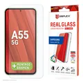 Produktbild: DISPLEX Real Glass + Case Samsung Galaxy A55 5G, 10H,ultra-dünn 1,2 mm, BRANDNEU