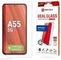 Produktbild: DISPLEX Real Glass Schutzglas + Case Schutzhülle Samsung Galaxy A55 5G