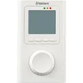 Produktbild: Vaillant Raumthermostat VRT 260f, Funk, digital, mit Regler, Aufputz, für Vaillant VR 44