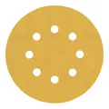 Produktbild: Bosch EXPERT C470 Schleifpapier mit 8 Löcher für Exzenterschleifer 125mm G 320 5-tlg. für Exzenterschleifer, 50 Stück