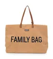 Produktbild: Childhome, Family Bag, Wickeltasche, Reisetasche/Wochenendtasche, Großes Fassungsvermögen, inkl. abnehmbarer Tasche, Teddy Beige