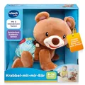 Produktbild: Vtech Baby I Krabbel-mit-Mir-Bär I Interaktives Plüschtier mit Musik, Licht und Sprache für Motorik und Lernen I Krabbelhilfe I Plüschtier I Motorikförderung I Für Kinder 9-36 Monate