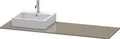 Produktbild: Duravit XSquare Konsole, 1 Ausschnitt links, 1600x16x550mm, XS060HL8989