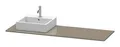 Produktbild: Duravit Xsquare Konsole mit einem Ausschnitt links 1600 x 550 x 16 mm -...