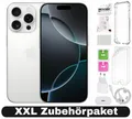 Produktbild: Apple iPhone 16 Pro - 128 GB - Titan Silber Weiß - XXL Set - Zustand: WIE NEU
