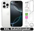 Produktbild: Apple iPhone 16 Pro Max - 256 GB- Titan Silber Weiß - XXL Set - Zustand: WIE NEU