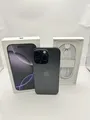 Produktbild: Apple iPhone 16 Pro - 128 GB - Black Titan - NUR AKTIVIERT - Differenzbesteuert*