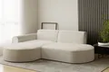 Produktbild: Fun Möbel Ecksofa Ecksofa Designersofa BONDY in Stoff mit Ottomane, Ottomane links oder rechts, Rundumbezug